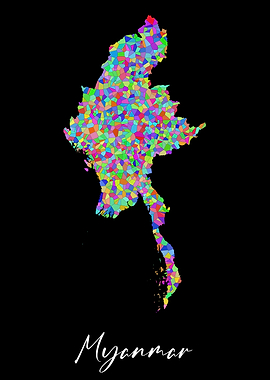 Myanmar Stained Glass