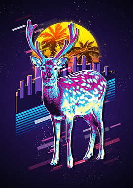 Deer Retro