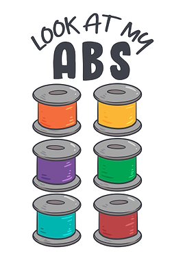 Look At My Abs Stitching C