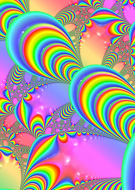 Trippy Rainbow Fractal