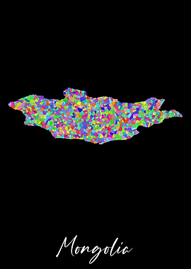 Mongolia Stained Glass