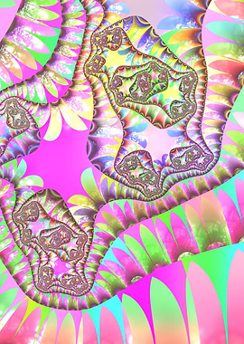 Vibrant Colorful Fractal