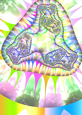 Sparkly Vibrant Fractal