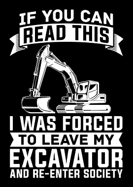 Excavator Operator Driver