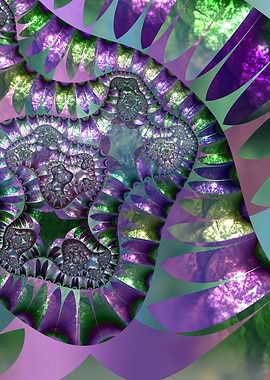 Sparkly Jewel Tone Fractal