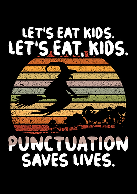 Zombie Halloween Lets Eat