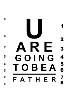 Going to be a father chart