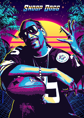 snoop dogg' Poster, picture, metal print, paint by