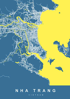 NHA TRANG Map VIETNAM