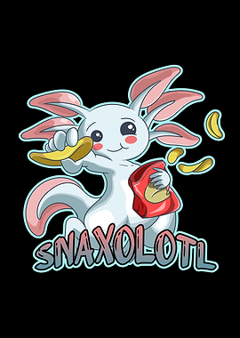 Axolotl kawaii Funny