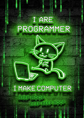 Programmer funny cat joke