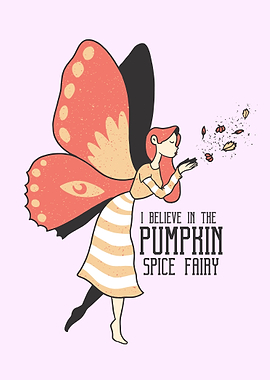 Pumpkin spice fairy