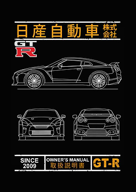 Blueprint Of The GTR