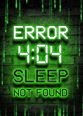 Error 404 sleep not found