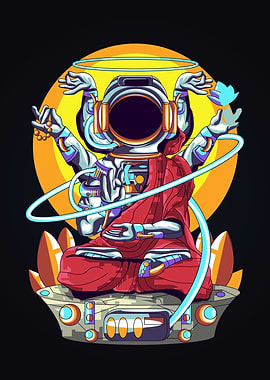 Buddha Astronaut