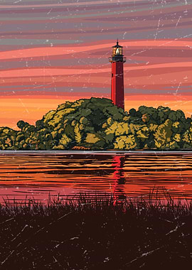 Sunset Lighthouse
