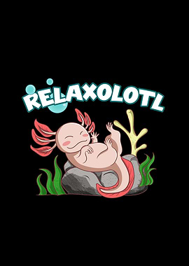 Axolotl kawaii Funny