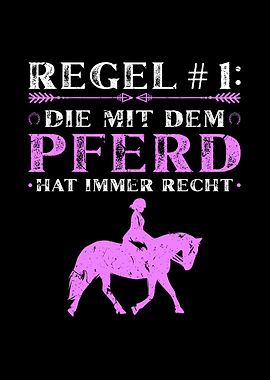 Regel Die Mit Dem Pferd
