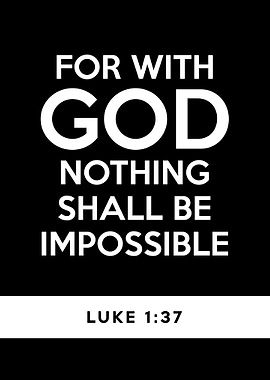 Luke 1 37