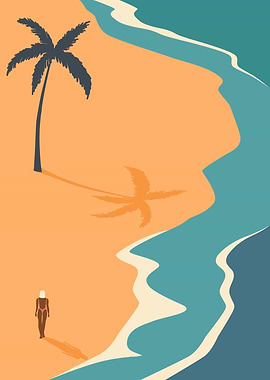 Summer Seashore Posters