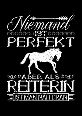 Reiterin Reiten Pferde