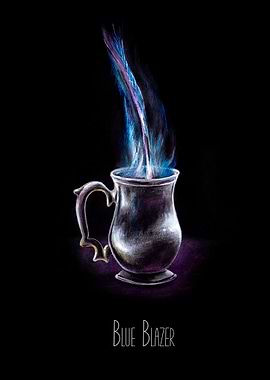 Blue Blazer cocktail