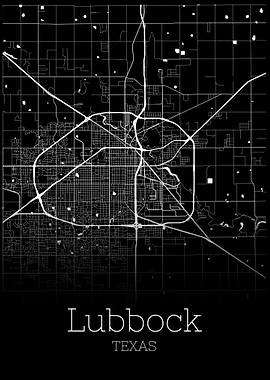 Lubbock Texas map