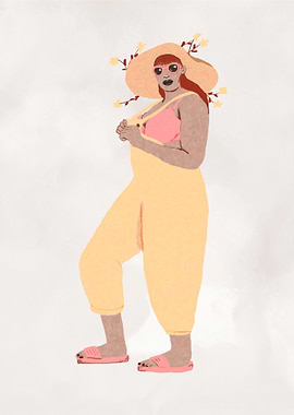 Great summer big hat