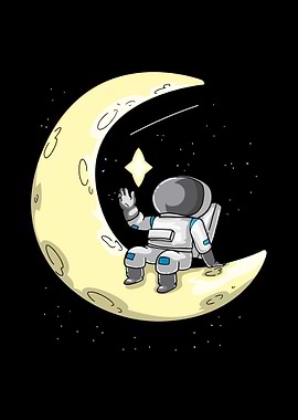 Astronaut Moon