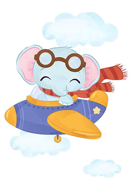 Little elephant as a pilot