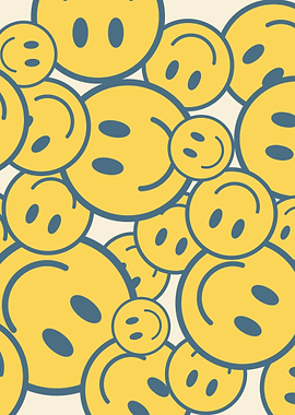 Lots of yellow smiles