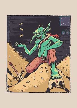 Gold goblin