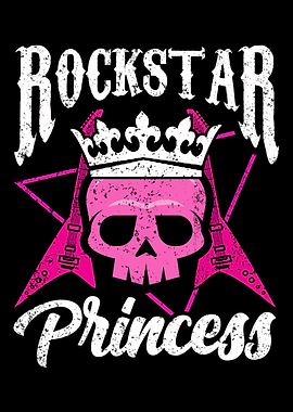 Rockstar Princess Girl