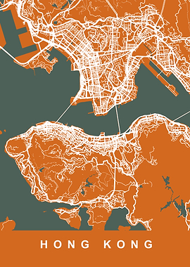 HONG KONG City Map
