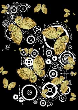 Mechanical butterflies