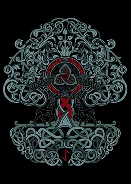 Nordic Viking Yggdrasil