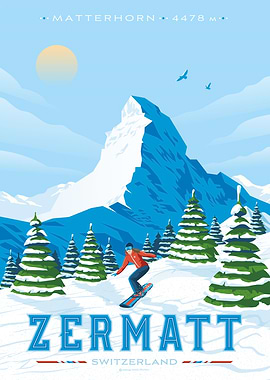 Zermatt Switzerland Print
