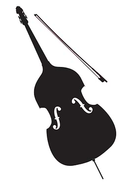 Double Bass And Bow