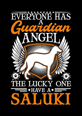Saluki Guardian Angel