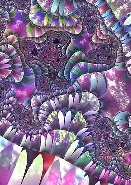 Vibrant Shiny Fractal