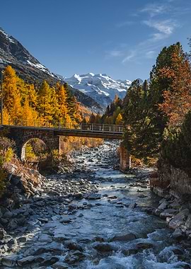 Bridge over the Fall River