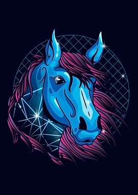 Horse neon