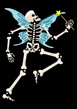 Fairycore Skeleton Fairy