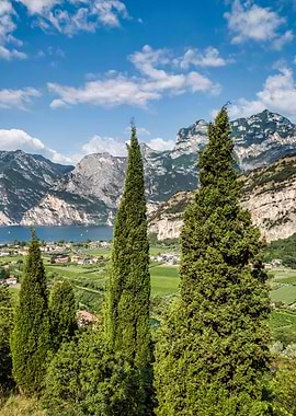 Lake Garda in Italy