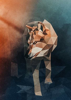 Low Poly Wolf