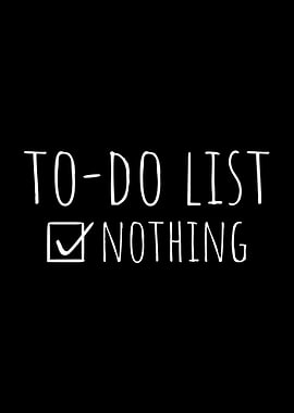 ToDo List Nothing Sloth