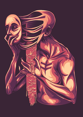 depression illustration ar