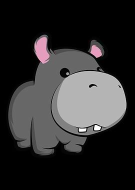 Hippo Cute Zoo Keeper Gift