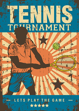 Retro Tennisman