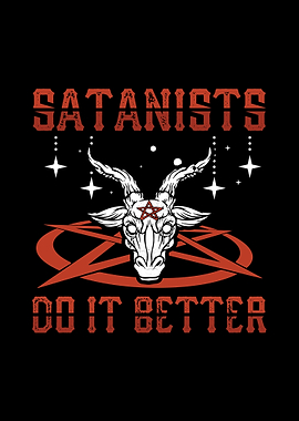 Satanists Pentagram Gifts